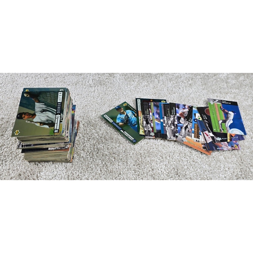 Large Vintage Lot 1994 Upper Deck Baseball Cards w stars, HOF, rookies NM+ LOOK